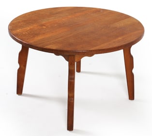 KJAERNULF STYLE DANISH OAK SIDE TABLE C. 1970S
