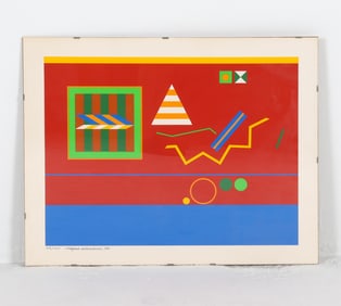 MOGENS LOHMANN (DENMARK 1918 - 1985) LITHOGRAPH