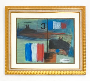 JAMES COIGNARD (FRENCH, 1925-2008) ACRYLIC