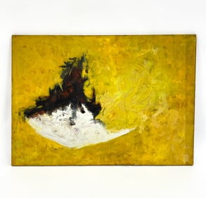 MID-CENTURY ABSTRACT EXPRESSIONIST PAINTING