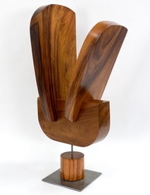GABRIELA VALENZUELA-HIRSCH WOODEN SCULPTURE