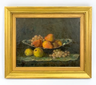 ALFRED HAYWARD (BRITISH, 1875-1971) STILL LIFE O/C