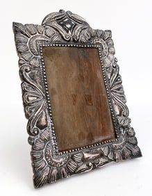 PERUVIAN STERLING SILVER PICTURE FRAME