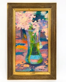 ATTR. YOLANDE ARDISSONE (FRENCH, B. 1927) ABSTRACT O/B