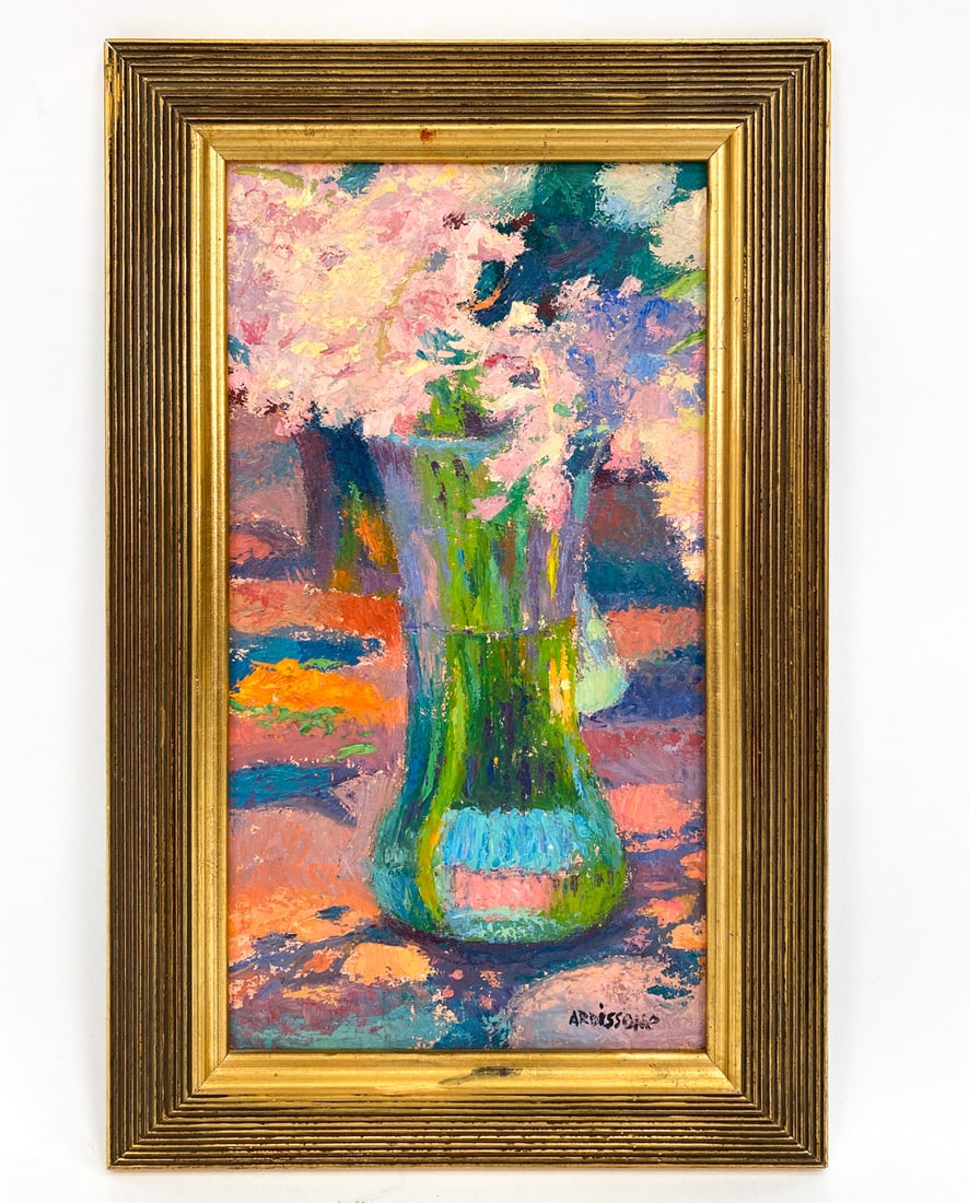 ATTR. YOLANDE ARDISSONE (FRENCH, B. 1927) ABSTRACT O/B (1 of 6)