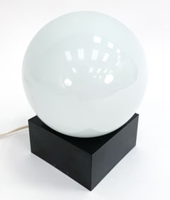 MID CENTURY GLOBE TABLE LAMP