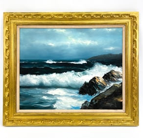 ELMER LIVINGSTON MACRAE (1875-1953) SEASCAPE