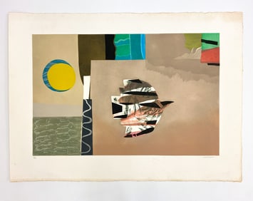 MAX PAPART (FRENCH, 1911-1994) LITHOGRAPH