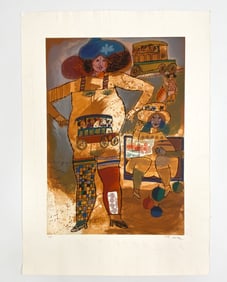 THEO TOBIASSE (FRENCH, 1927-2012) M/M LITHOGRAPH