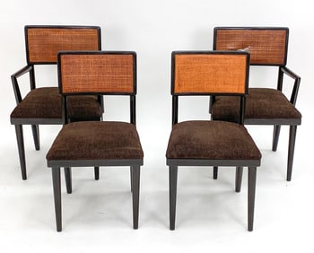 (4) JOHN STUART MID-CENTURY DINING CHAIRS