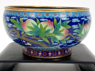CHINESE CLOISONNE ENAMEL BOWL