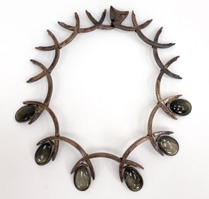 ANTONIO PINEDA MEXICAN STERLING NECKLACE , AS-IS