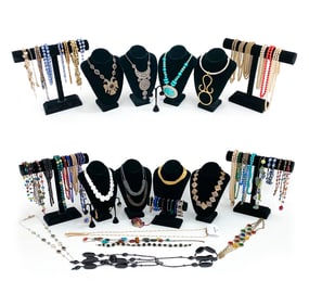 LARGE GROUPING OF COSTUME JEWELRY