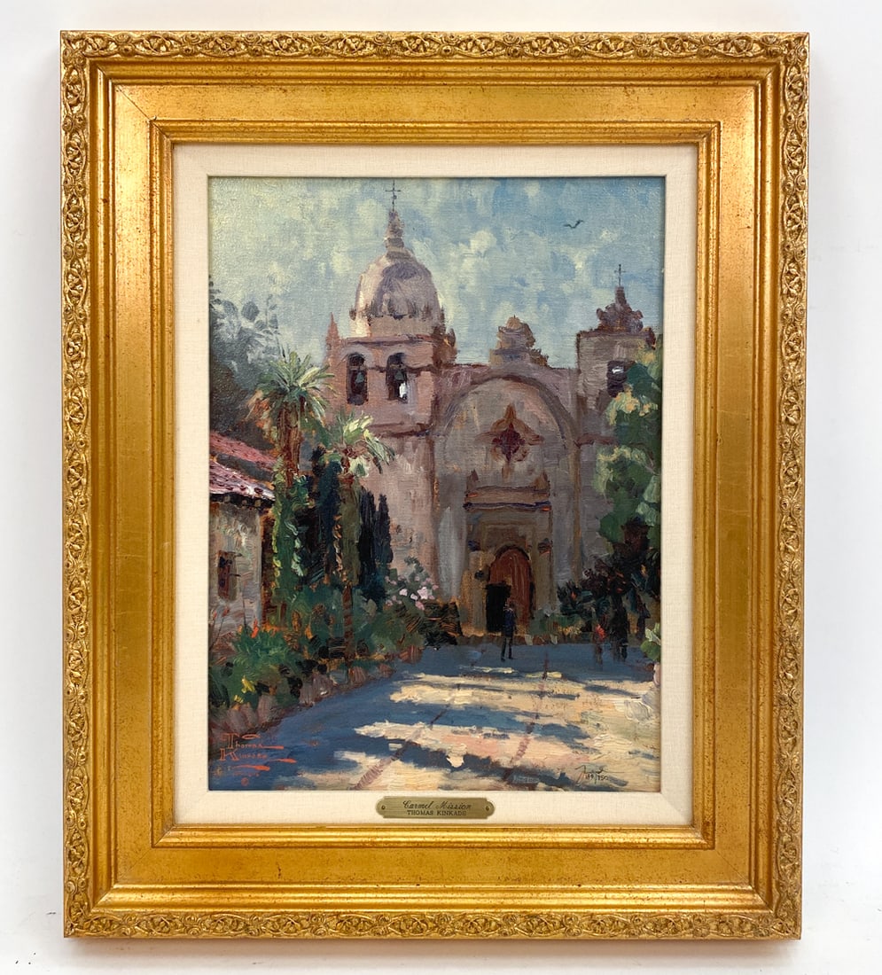 THOMAS KINKADE (1958-2012) PRINT ON CANVAS (1 of 12)