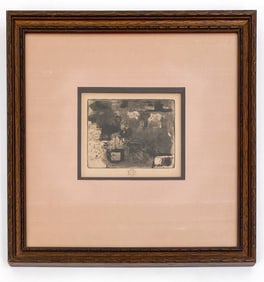 FELIX-HILAIRE BUHOT (1847-1898) ETCHING