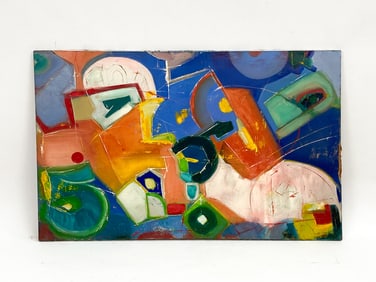 SHIRLEY PERKINS MODERN ABSTRACT O/C