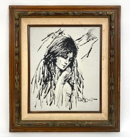 PORTRAIT OF WOMAN O/C