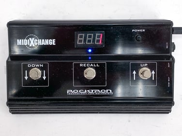 ROCKTRON MIDI XCHANGE EFFECTS PEDAL