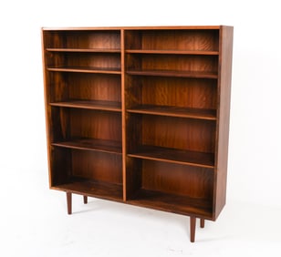 HUNDEVAD DANISH ROSEWOOD BOOKCASE C. 1960S