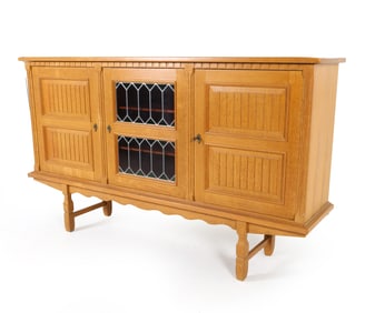 HENNING KJAERNULF DANISH OAK SIDEBOARD C. 1970S