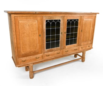 HENNING KJAERNULF DANISH OAK SIDEBOARD C. 1970S