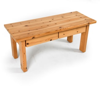 SWEDISH PINE COFFEE TABLE C. 1960S