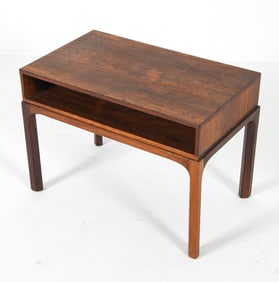 AKSEL KJERSGAARD ROSEWOOD SIDE TABLE C. 1960S