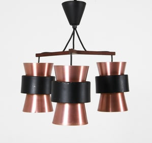 JO HAMMERBORG TRIPLE SHADE PENDANT LIGHT