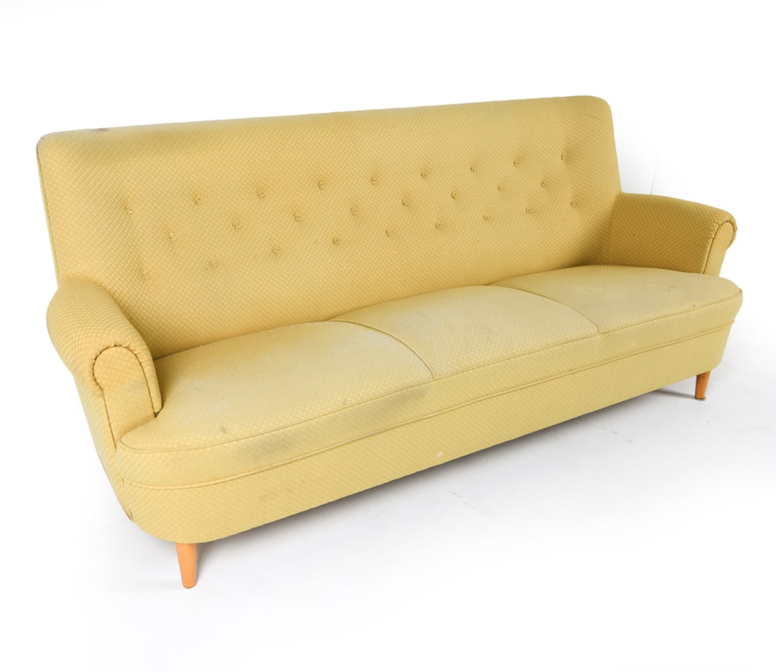 CARL MALMSTEN SCANDINAVIAN WOOL SOFA (1 of 18)