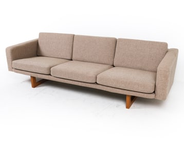 MANNER OF WEGNER DANISH WOOL SOFA C. 1960S