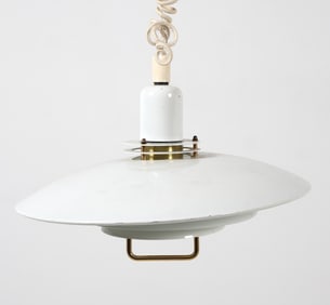 TOP LAMPER 'LETO' DANISH PENDANT LIGHT C. 1960S