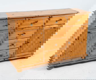 SWEDISH PINE CABINET C. 1970S