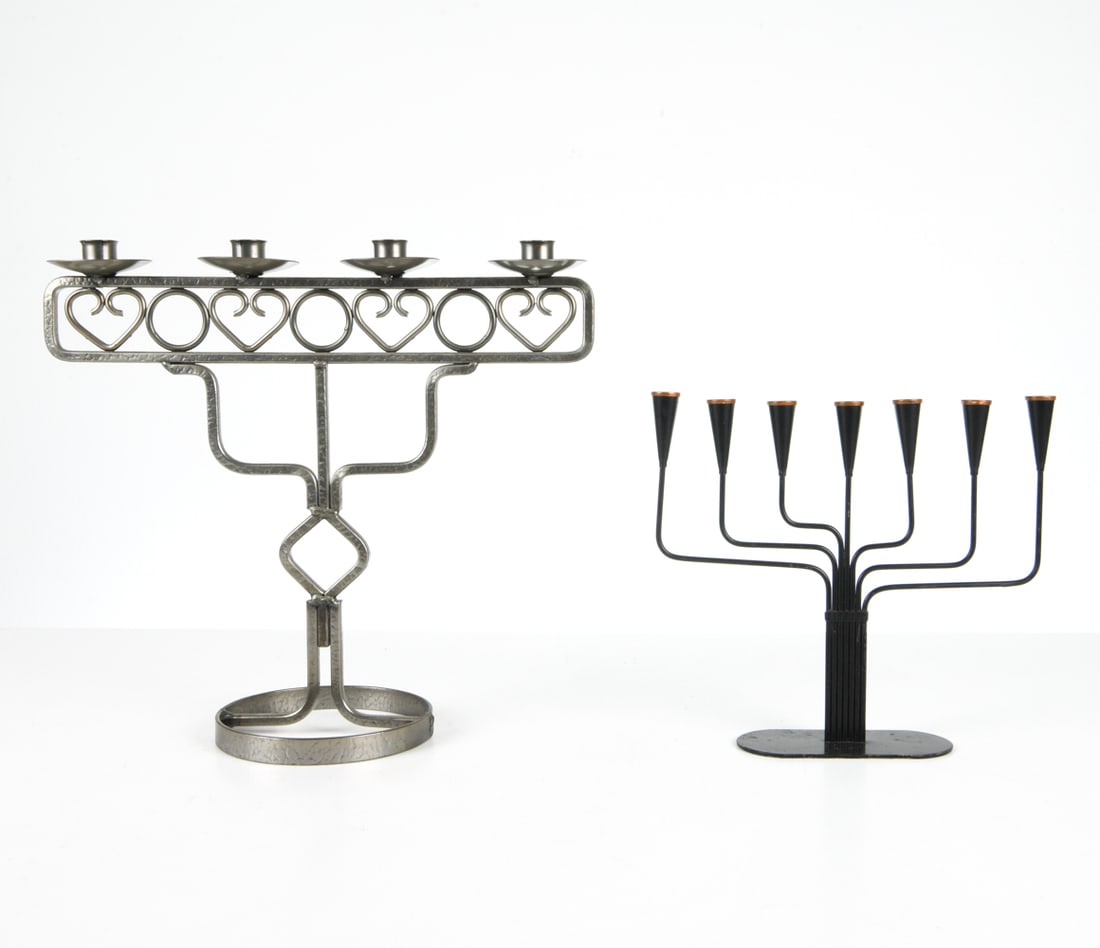 VINTAGE CANDELABRA GROUPING INCL. GUNNAR ANDER (1 of 10)