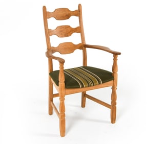 HENNING KJAERNULF DANISH OAK ARMCHAIR 1970