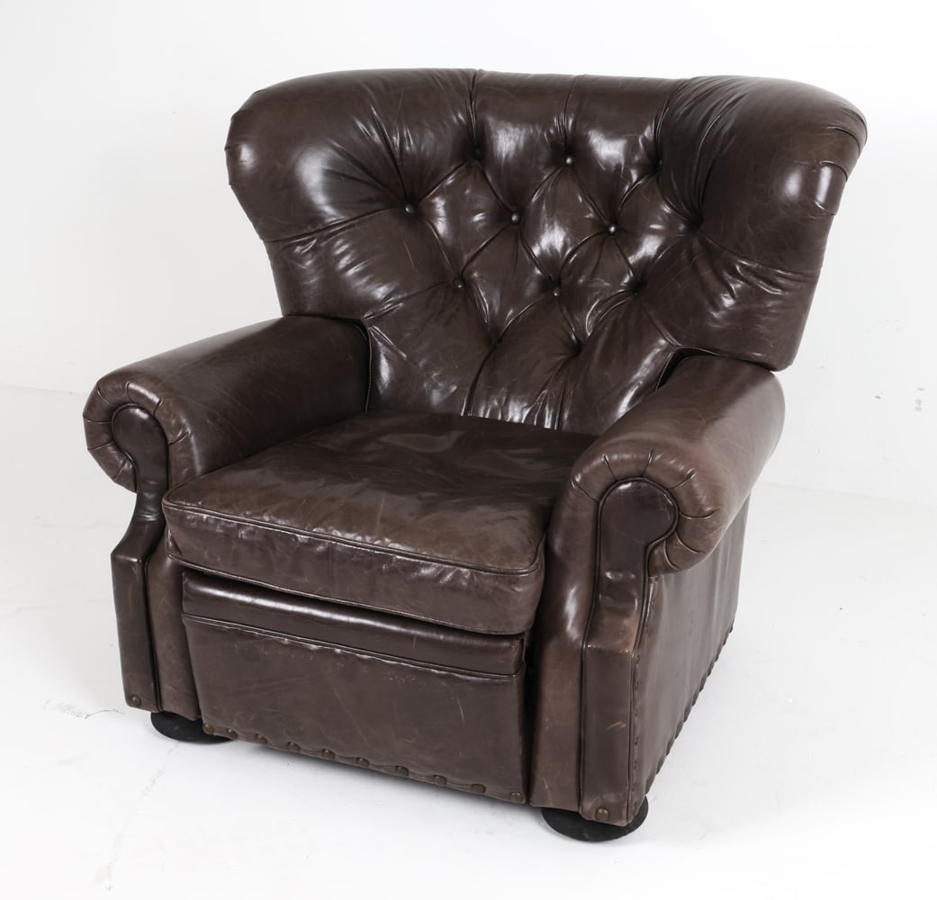 RESTORATION HARDWARE CHURCHILL LOUNGE CHAIR (1 of 19)