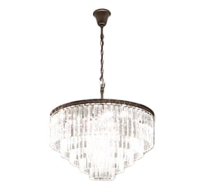 RESTORATION HARDWARE ART DECO STYLE CHANDELIER