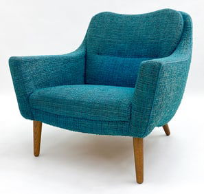 MID-CENTURY DANISH LOUNGE CHAIR C. 1960S