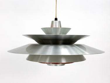 LYSKAER DANISH PENDANT LIGHT C. 1960S