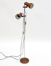 CORONA BELYSNING COPPER TONE SWEDISH FLOOR LAMP