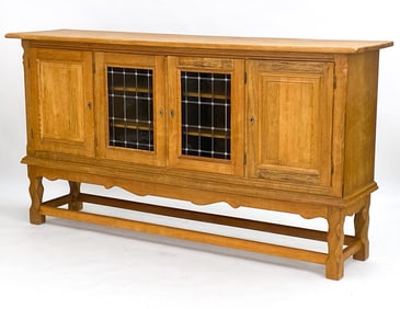 HENNING KJAERNULF DANISH OAK SIDEBOARD C. 1970S
