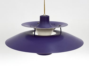 POUL HENNINGSEN DANISH PH5 PENDANT LIGHT C. 1960S