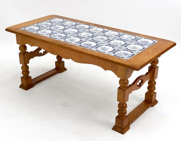 HENNING KJAERNULF STYLE DANISH OAK COFFEE TABLE