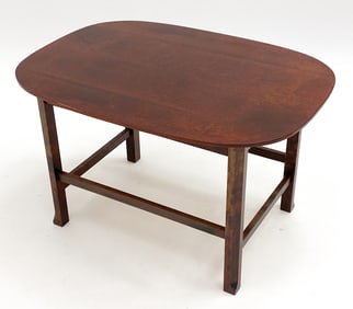 DANISH BEECH COFFEE TABLE C. 1970S