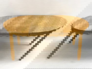 HENNING KJAERNULF OAK EXTENDING DINING TABLE