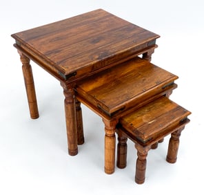 MID-CENTURY DANISH NESTING TABLES