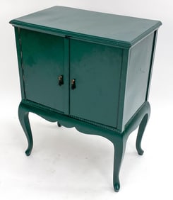 VINTAGE DANISH PAINTED PINE CABINET
