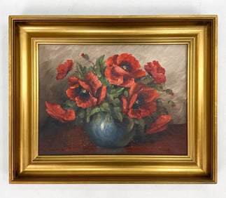 DANISH STILL LIFE PAINTING O/C