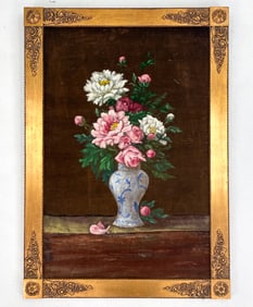 DANISH STILL LIFE OIL PAINTING