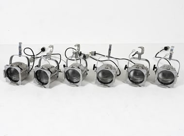 (6) ETC SOURCE FOUR PAR 750 STAGE RIG LIGHTS