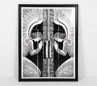 LARGE PHOTO PRINT OF ANGELS